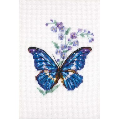 Набір для вишивання RTO EH364 Синюха і метелик