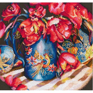 Набор для вышивания RTO M597 Тюльпаны Востока