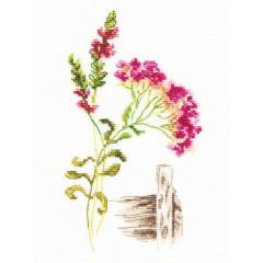 Набір для вишивання хрестиком RTO M777 Квітучі трави