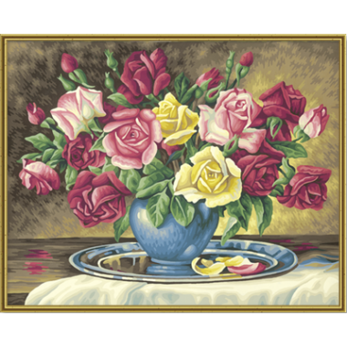 Набір для малювання фарбами Schipper 0350 "Троянди для тебе"