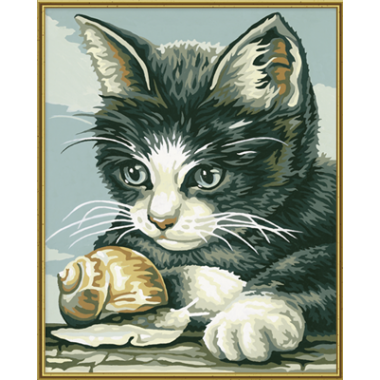 Набор для рисования красками Schipper 0380 "Котёнок"