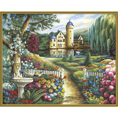 Набор для рисования красками Schipper 0391 "Летний замок"