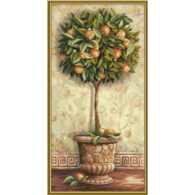 Набор для рисования красками Schipper 0398 "Апельсиновое дерево"