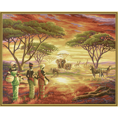 Набор для рисования красками Schipper 0426 "Африка"
