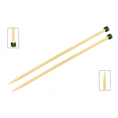 Спицы прямые 33 см KnitPro Bamboo 22436 3.25 мм