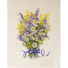 Набор для вышивания крестом Мережка K-72 Летние цветы