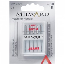 Иглы Milward 2142104 для швейных машин для джинса №90