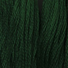 Мулине DMC 3818 Хлопок Emerald Green - ultra vy dk (Изумрудный, ультра т.)