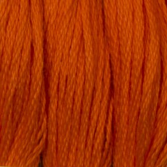 Мулине DMC 608 Хлопок Bright Orange (Ярко оранжевый)
