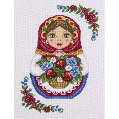 Набір для вишивання Panna НМ-1699 "Російська матрьошка"