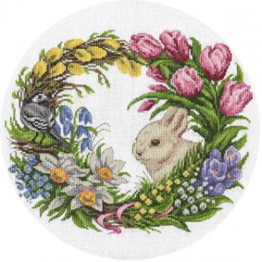 Набор для вышивания Panna ПС-1787 "Весенний венок"