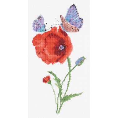 Набір для вишивання хрестиком Panna ПС-7033 Миті літа. Метелики
