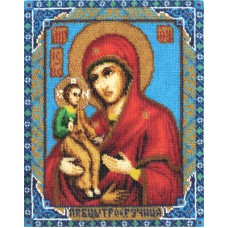Набор для вышивания Panna ЦМ-1277 Икона Божией Матери Троеручица (бисер)