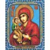 Набір для вишивання Panna ЦМ-1277 Ікона Божої Матері Троєручиця (бісер)