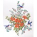 Набор для вышивания Panna Ц-1308 Цветы и птицы
