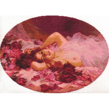 Набор для вышивания Panna ВХ-1382 Обнаженная с розами