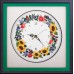 Набір для вишивання Panna Ч-1525 Квітковий годинник