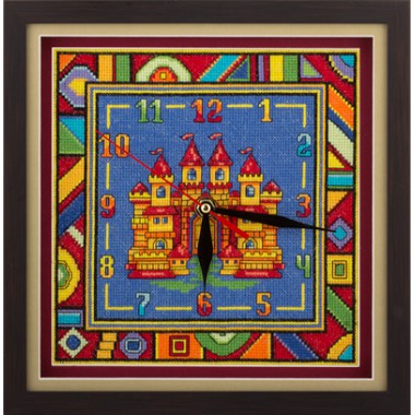 Набор для вышивания Panna Ч-1562 Часы с замком