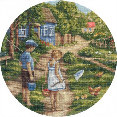 Набор для вышивания Panna Д-1570 Дорогой детства