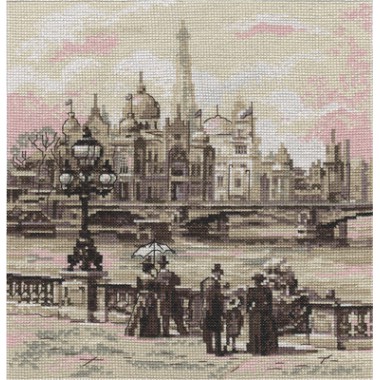 Набор для вышивания Panna ГМ-1571 Париж. На мосту Александра III