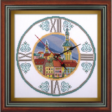 Набор для вышивания Panna Ч-1580 Часы на старой ратуше