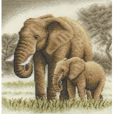 Набор для вышивания Panna Ж-0564 Слоны
