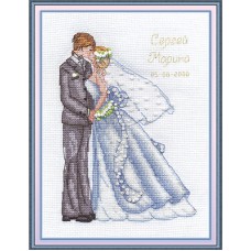 Набор для вышивания Panna Л-0982 Свадебный поцелуй