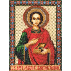 Набір для вишивання Panna ЦМ-1206 Ікона Св. Великомученика і цілителя Пантелеймона
