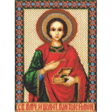 Набор для вышивания Panna ЦМ-1206 Икона Св. Великомученика и целителя Пантелеймона