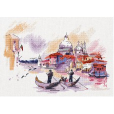 Набір для вишивання хрестом Panna ГМ-7184 подорож по Венеції